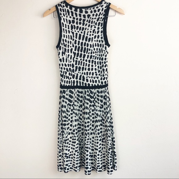 Trina Turk Huxley Spotted Fit and Flare Knit Dress - Picture 5 of 7